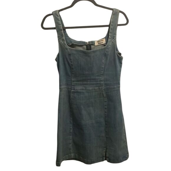 Reformation Mark Chambray Dress in Barbados Medium/6